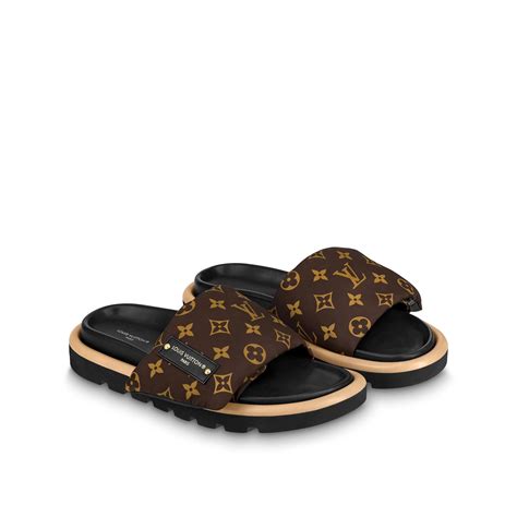 lv pool pillow comfort mule price|Pool Pillow Flat Comfort Mule .